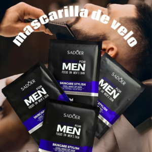 Mascarilla Facial de Velo Sadoer x5